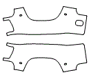 2023 Chevrolet Silverado HD  LTZ Outer Bed Panel Kit - PPF