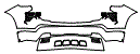 2023 Chevrolet Silverado Bumper Kit - PPF