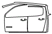2017 Chevrolet Colorado Z71 Door and A-Pillar Kit - PPF