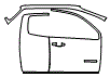 2019 Chevrolet Colorado Door, Rocker Panel and A-Pillar Kit - PPF