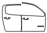 2020 Chevrolet Colorado Door Kit - PPF