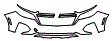2023 Chevrolet Equinox LS Bumper Kit - PPF