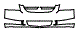 2009 Chevrolet Cobalt Sedan Grille and Bumper Kit - PPF