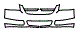 2005 Chevrolet Cobalt LT Sedan Grille and Bumper Kit - PPF