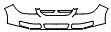 2007 Chevrolet Cobalt Grille and Bumper Kit - PPF