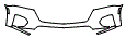 2024 Chevrolet Traverse Limited (Previous Generation) LT Bumper Kit - PPF