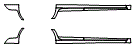 2018 Chevrolet Sonic Sedan LS Rocker Panel Kit - PPF