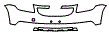 2012 Chevrolet Orlando Bumper Kit - PPF