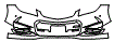 2016 Chevrolet SS Bumper Kit - PPF
