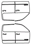 2025 RAM 1500 Door Kit - PPF