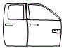2020 RAM 1500 Classic Door Kit - PPF