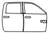 2023 RAM 1500 Classic Door Kit - PPF