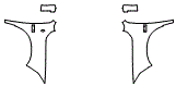 2020 RAM 1500 Classic Full Fender and Mirror Kit - PPF