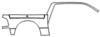 2026 RAM 2500 POWER WAGON  Rear Fender and A-Pillar Kit