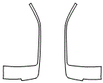 2020 RAM 2500 A-Pillar Kit - PPF