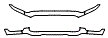 2023 RAM 4500 Chassis Cab SLT Grille Kit - PPF
