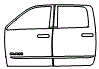 2019 RAM 3500 Door Kit - PPF