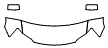 2017 Dodge Grandcaravan  SE Hood, Fender and Mirror Kit