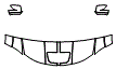 2022 Dodge Charger  SRT Hellcat Widebody Hood, Fender and Mirror Kit