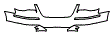 2009 Chrysler Town&Country Limited Bumper Kit - PPF