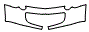 2003 Chrysler Sebring LX Coupe Bumper Kit - PPF