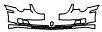 2006 Chrysler Crossfire Bumper Kit - PPF