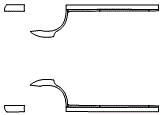 2014 Chrysler 300 John Varvatos Luxury Edition Rocker Panel Kit - PPF