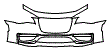 2020 Chrysler 300 Bumper Kit - PPF