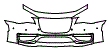 2022 Chrysler 300 Touring L Bumper Kit - PPF