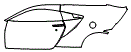 2021 Acura NSX Rear Fender and Door Kit - PPF