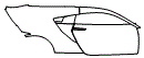 2021 Acura NSX Rear Fender and Door Kit - PPF