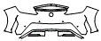 2023 Acura NSX Type S Rear Bumper Kit - PPF