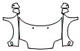 2004 Acura NSX Full Hood, Fender and Mirror Kit - PPF