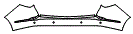 2025 Acura MDX Advance Rear Bumper Kit - PPF