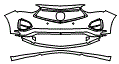 2024 Acura MDX Bumper Kit - PPF