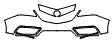 2014 Acura MDX Bumper Kit - PPF