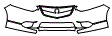 2013 Acura TSX Grille and Bumper Kit - PPF