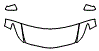 2014 Acura TSX Bikini Hood, Fender and Mirror Kit - PPF