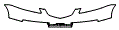 2007 Acura TL Upper Bumper Kit - PPF