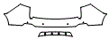 2026 ACURA RDX TECHNOLOGY  Rear Bumper Kit