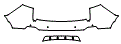 2026 ACURA RDX TECHNOLOGY  Rear Bumper Kit