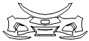 2022 Acura TLX Type S Bumper Kit - PPF