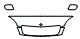 2005 Cadillac DeVille Hood, Mirror and Grille Kit - PPF