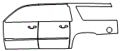 2015 Cadillac Escalade ESV Door and Rear Fender Kit - PPF