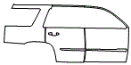 2019 Cadillac Escalade Door and Rear Fender Kit - PPF
