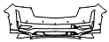 2021 Cadillac Escalade Standard Wheel Base Bumper Kit - PPF
