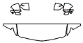 2024 Cadillac Escalade Standard Wheel Base Luxury Hood, Fender and Mirror Kit - PPF