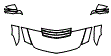 2016 Cadillac CTS-V Hood, Fender and Mirror Kit - PPF