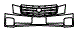 2005 Cadillac CTS Grille and Bumper Kit - PPF
