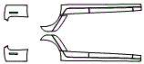 2008 Cadillac CTS Rocker Panel Kit - PPF